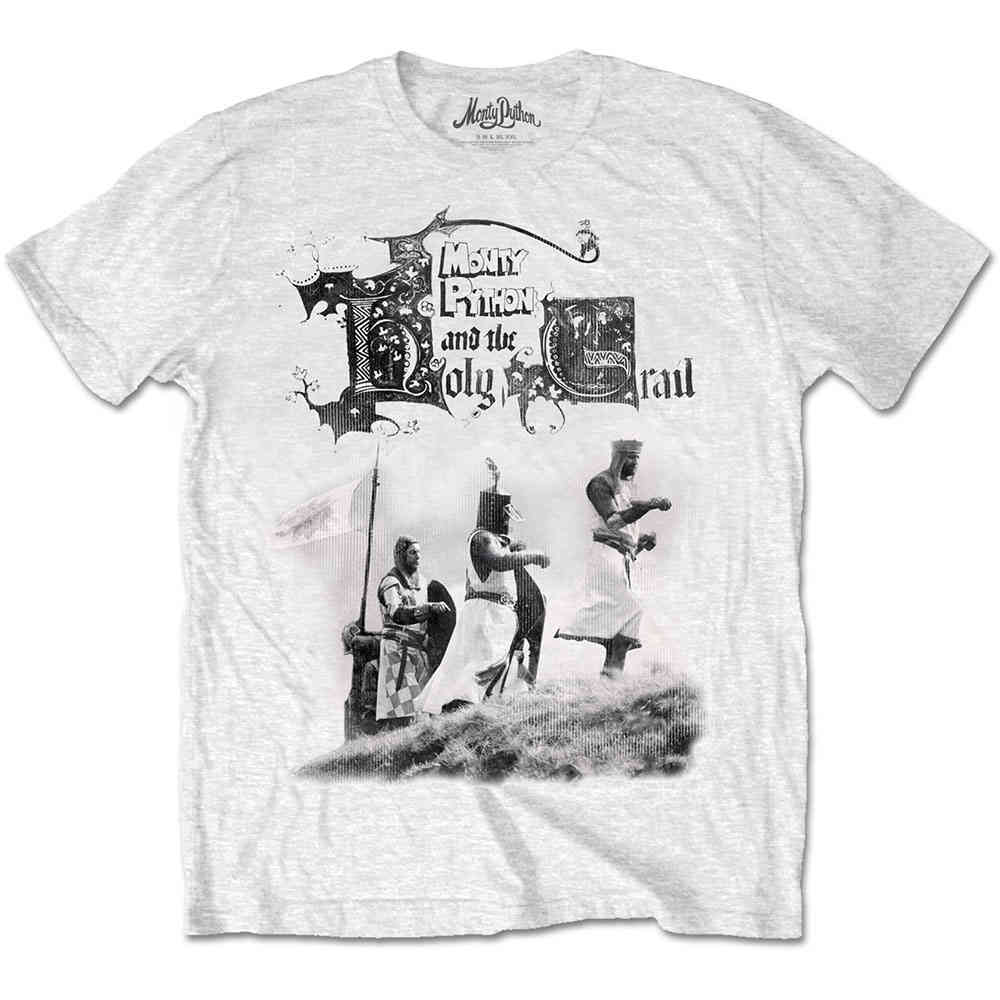 Monty Python - Knight Riders Heren Tshirt - Wit